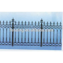 Wrought or iron art palisade fence for hot discount sale- 25 years manufacturer